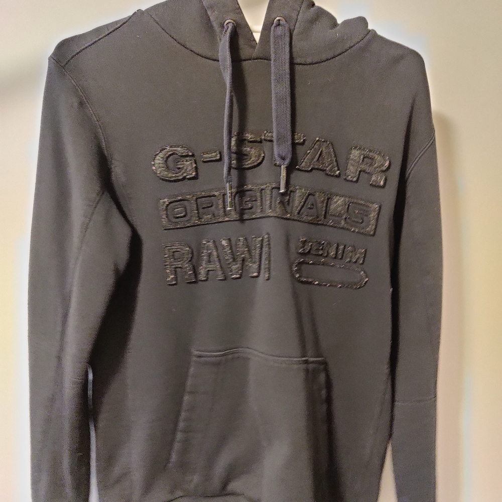 G Star Raw black hoodie